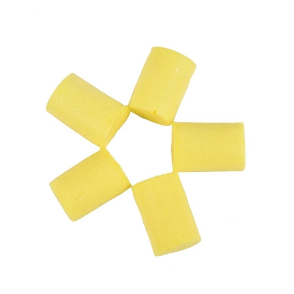 ROSE Set 20 Cặp Nút Bịt Tai Bằng Xốp Mềm Cách Nhiệt Chống Ngáy Khi Ngủ / Du Lịch