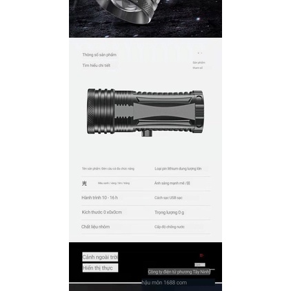 Đèn Soi Phao 4 Màu 3 Chế Độ Cao Cấp, Đèn Soi Phao Câu Đài Giảm Tỉ Lệ Cá Chạy