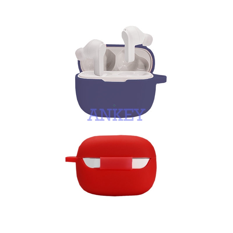 Xiaomi Flipbuds Redmi Buds 4 Pro / 3 Lite / 3 3T Pro Silicone Case TWS Cover Ring Anti-drop Shockproof Earphone Protect Case Hearphone Box Case Cover Fundas with Ring
