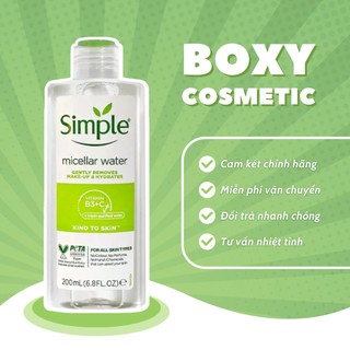 Nước tẩy trang Simple Micellar Cleansing Water