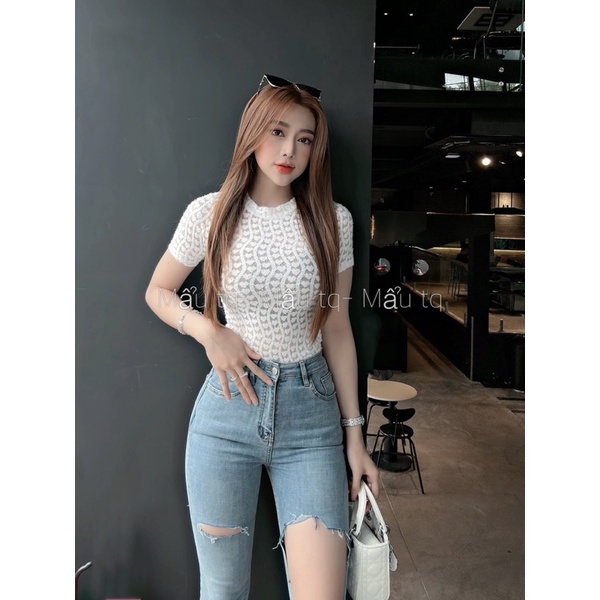 Áo ren nữ cộ tay