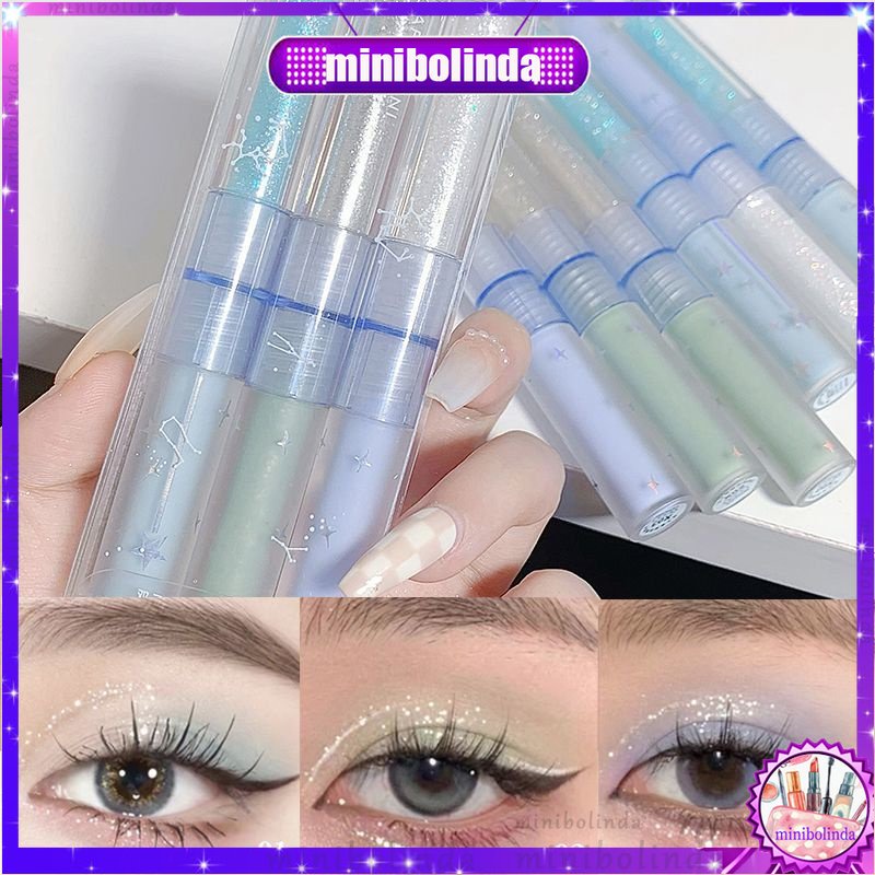 【Hàng mới về】Phấn Mắt Dạng Lỏng Hai Đầu 2 Trong 1 Ánh Nhũ Ngọc Trai Lấp Lánh