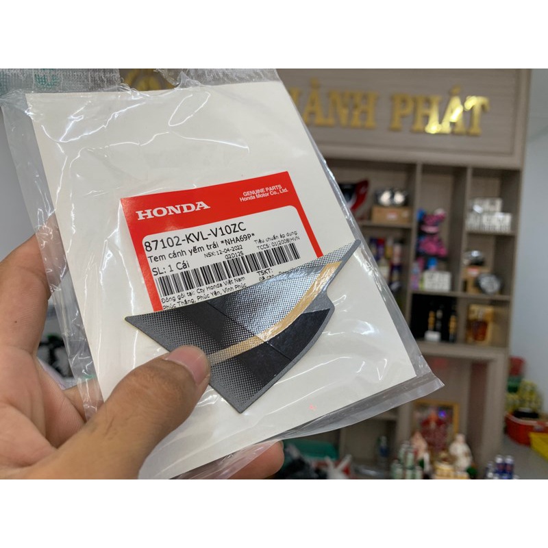 Tem bửng ngoài Neo 06 , GT 07 Đen Trái