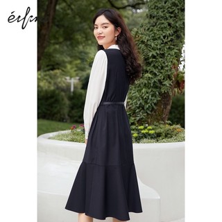 Đầm phối tay trắng Eifini