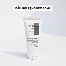 Dầu gội cặp  Collagen Vinge Plus 1000ml phục hồi, giữ tóc bền màu -VIMGER Plus Trắng Hươg nước hoa phục hồi hư tổn