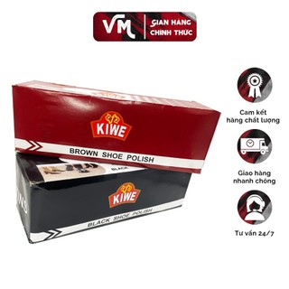 Hộp 12 lọ xi kiwe có thể trộn màu nâu đen xi đánh giày xi kiwe xi đánh giày kiwe xi đánh giày da nâu đen cao