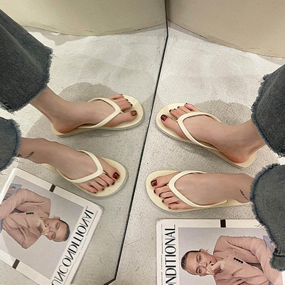 MOILYVN Dép Xỏ Ngón Đế Bằng Thiết Kế Mới Cao Cấp Thời Trang Dành Cho