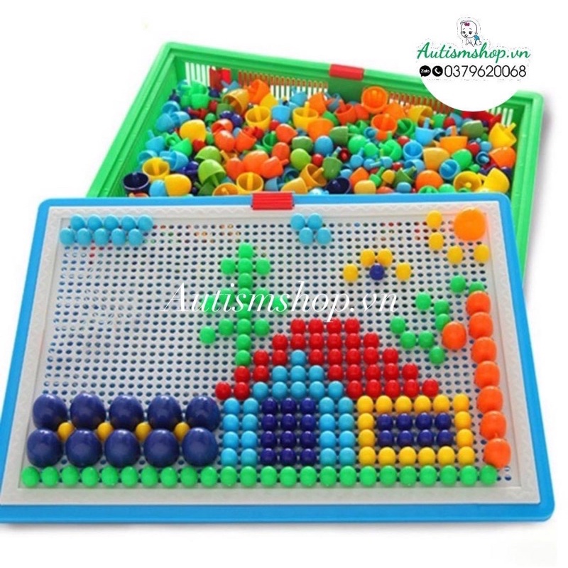 ♥️🍄 Bộ cắm nấm thông minh 296 chi tiết