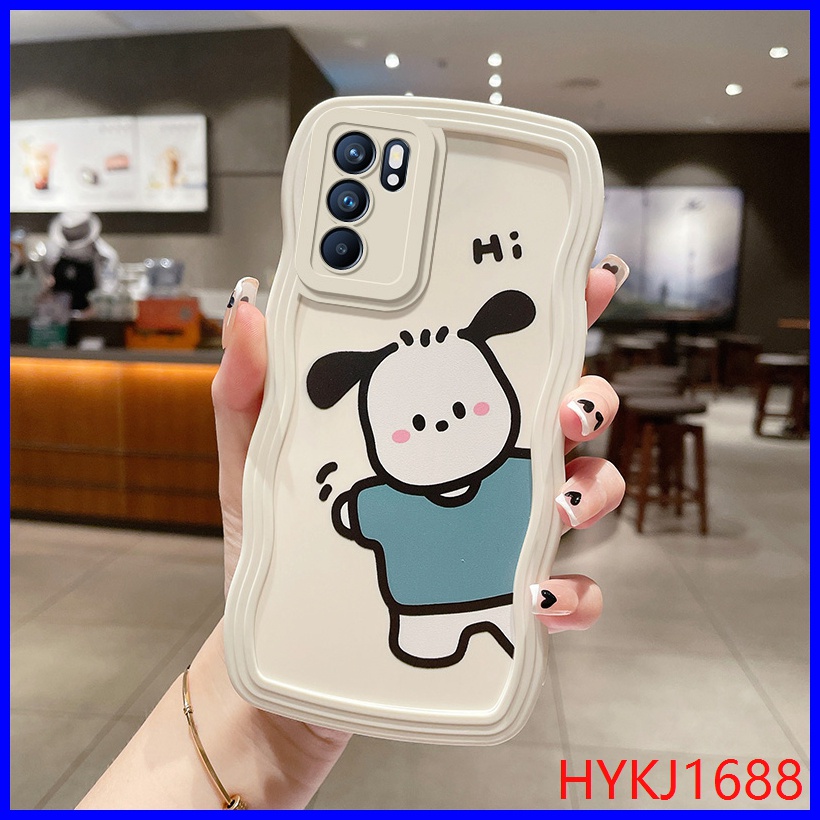 Ốp lưng Oppo Reno6 5G Ốp Điện Thoại tpu Dẻo Họa Tiết Lượn Sóng Độc Đáo Thời Trang Cho OPPO Reno6 Reno 6 5G