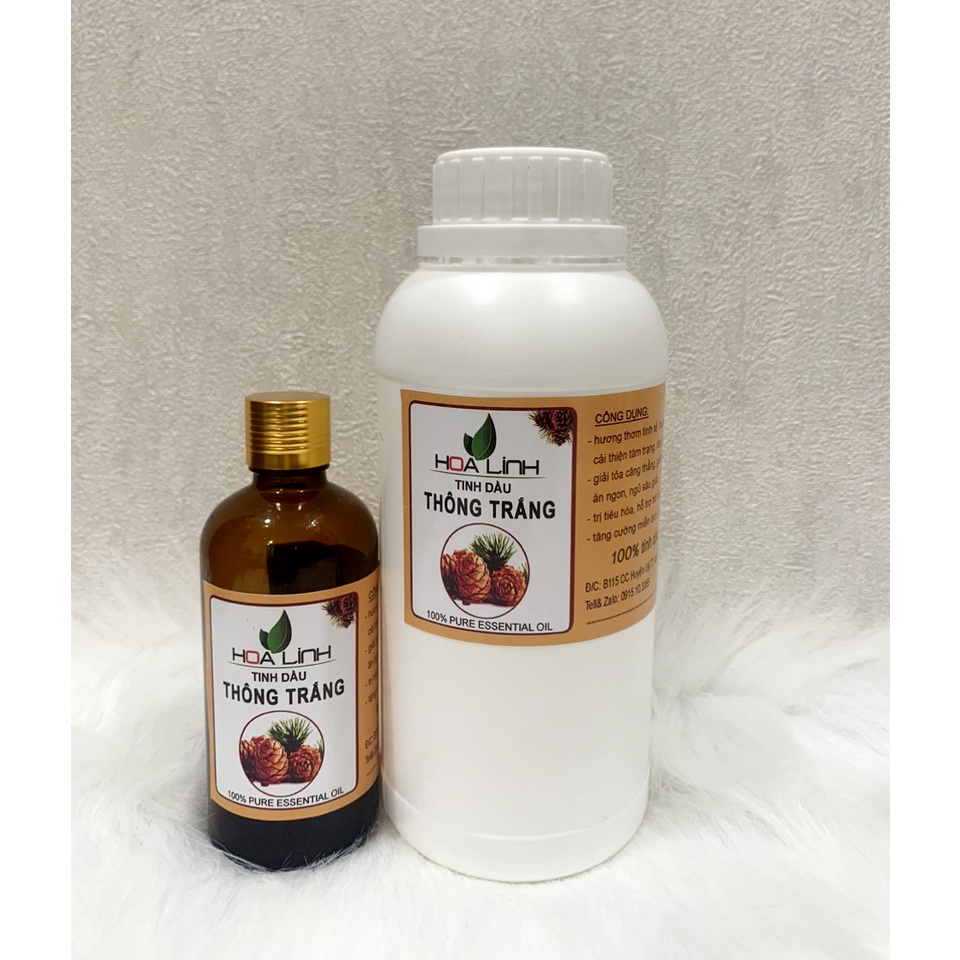 Tinh Dầu Thông Trắng nguyên chất 100%: Pine Essential Oil -NGÂN HOA LINH