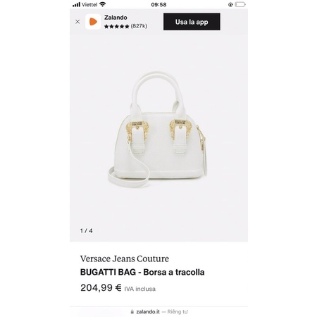 Túi versace dáng hến