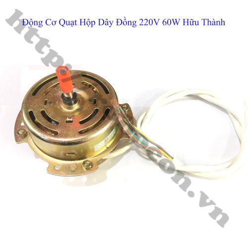 ĐỘNG CƠ QUẠT HỘP DÂY ĐỒNG HỮU THÀNH 220V 60W