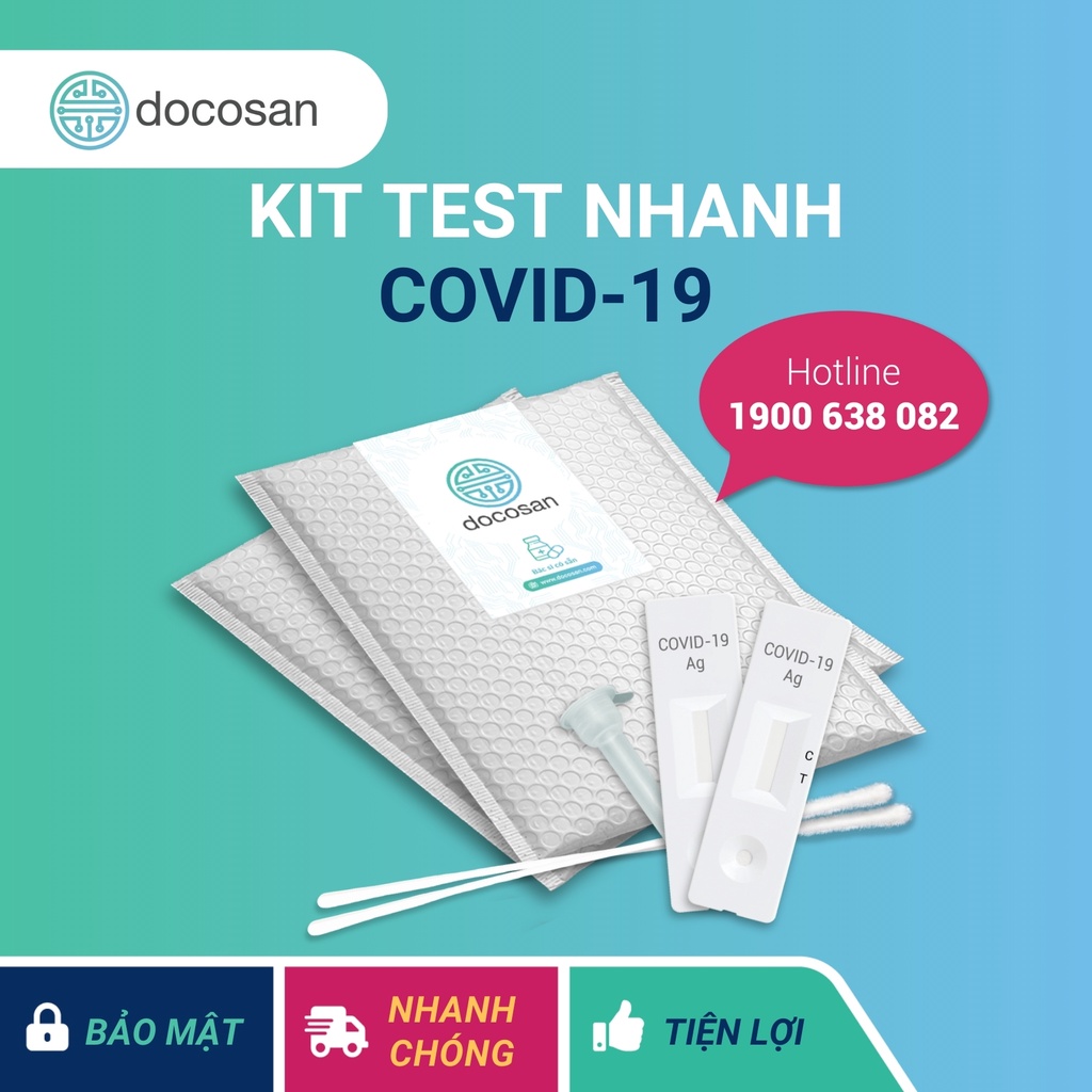Kit Test Nhanh C.O.V.I.D - Độ Đặc Hiệu Cao, Kết Quả Chính Xác