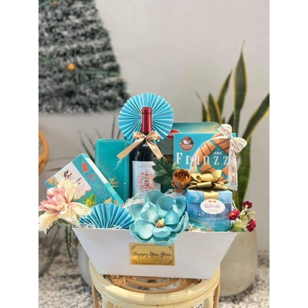 KHAY GIỎ QUÀ 2023 ( thuyền 21x36 cm, kèm bộ đế độn) GHN lỗi không gửi đc - khách chuyển VNpost