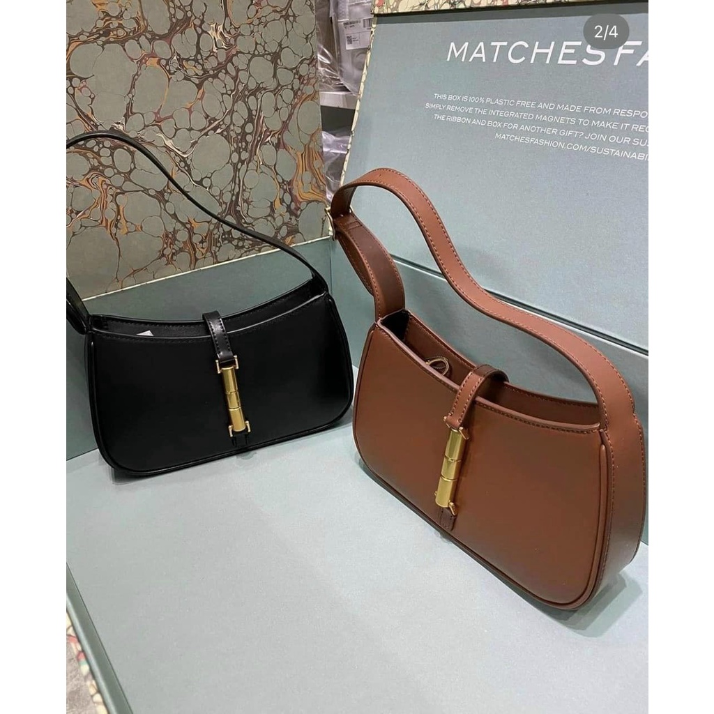 Túi kẹp nách cnk khoá chữ I hàng xuất dư loại 1 full bill tag T09