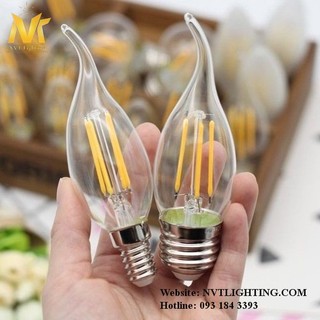 Bóng Đèn Led Edison C35 hình nến đui E14