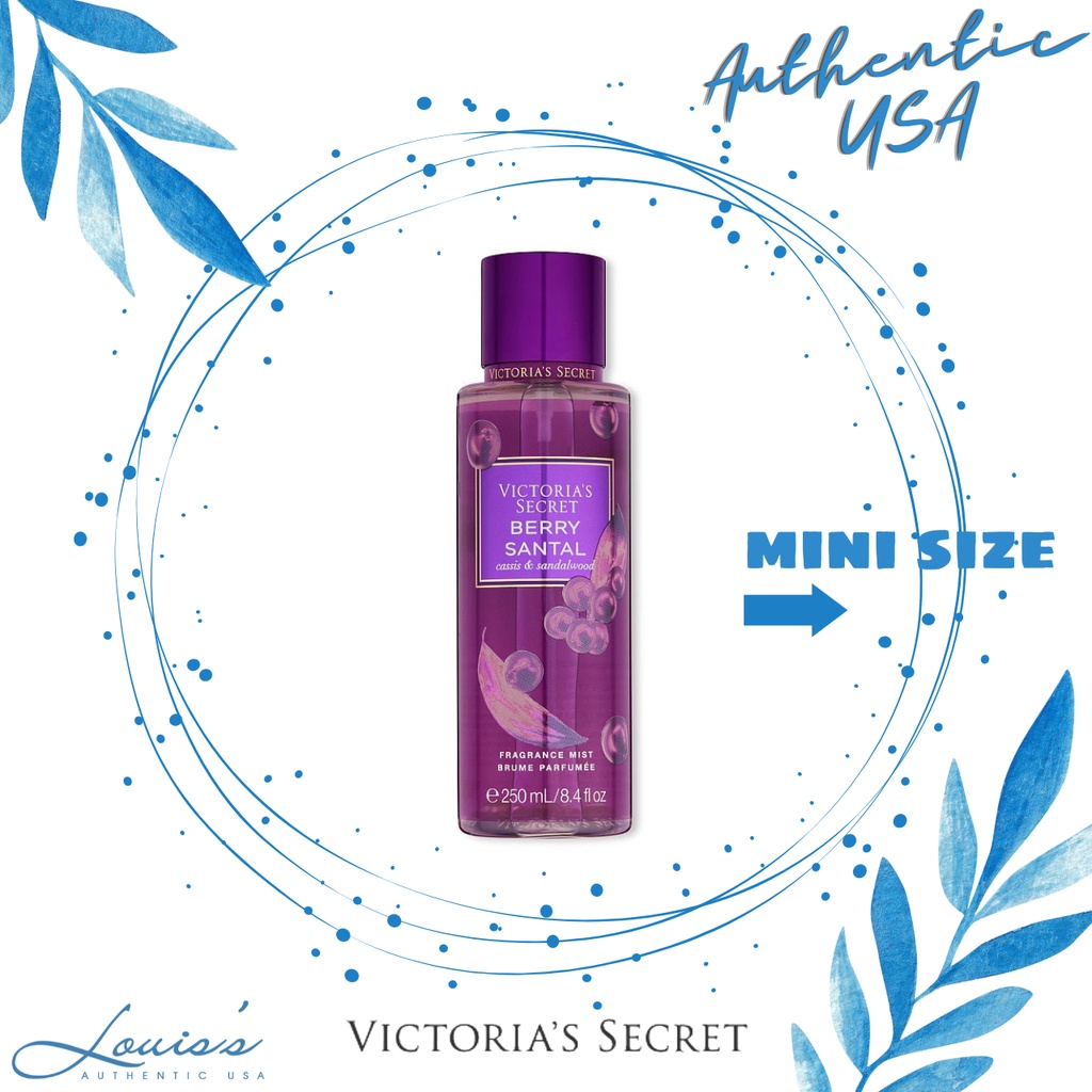 BERRY SANTAL (Trái cây) - Body mist / Xịt thơm toàn thân Victoria's Secret Auth Mỹ