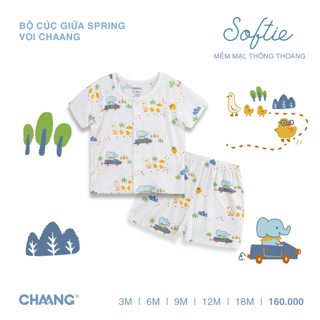 [CHAANG] Bộ cúc giữa Spring voi Chaang