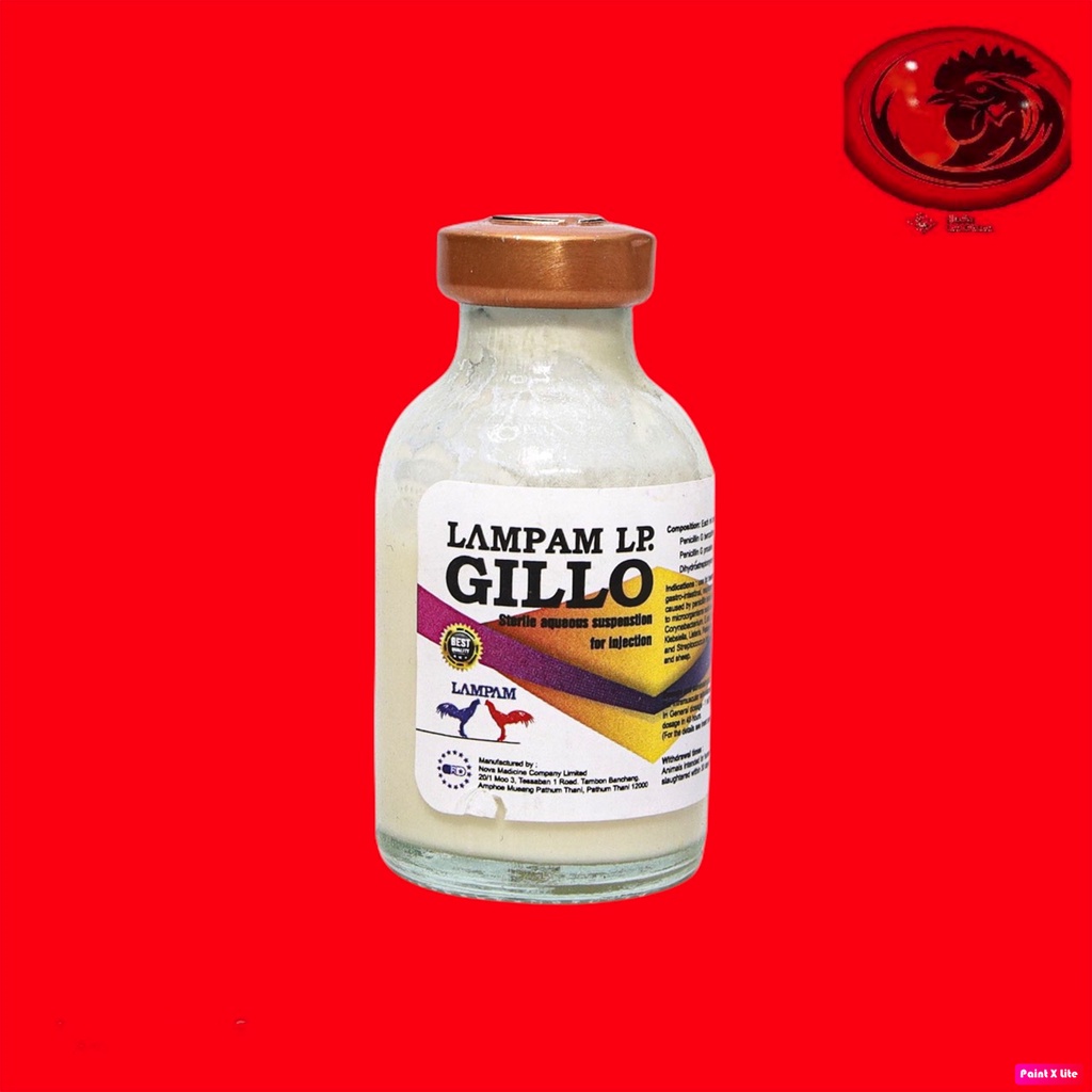 GILLO THÁI LAN (LAMPAM) CHAI 20 ML - 100 ML - dùng cho gà