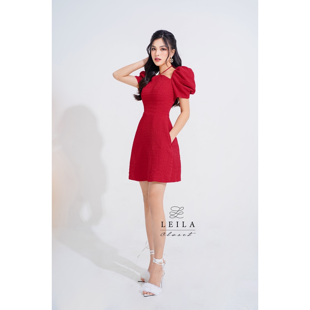 Yuri dress form ngắn - Leila closet