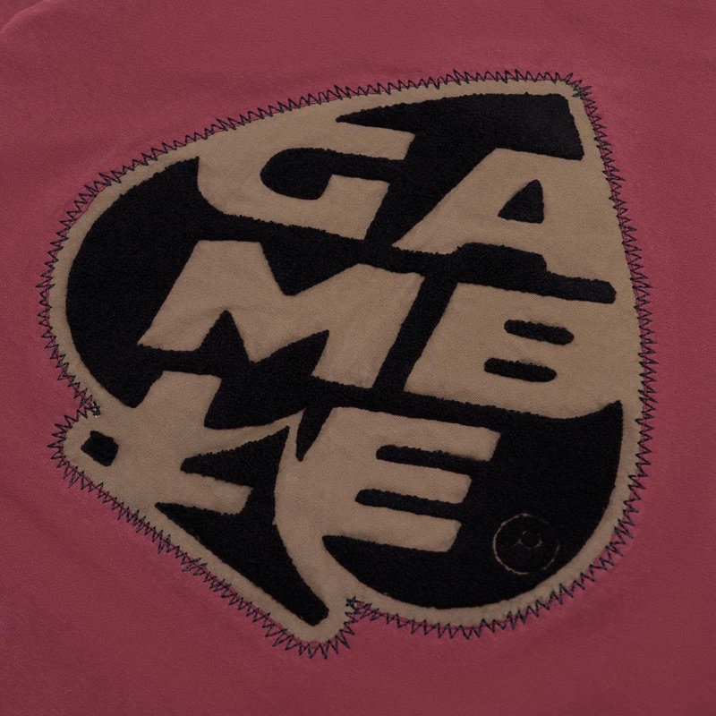 PATCHWORK TEE ROSSO/ Áo thun dài tay / GAMBLE WORLDWIDE