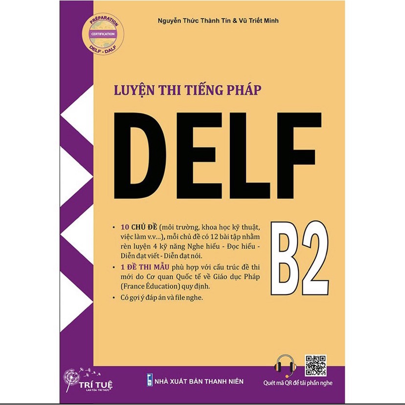 Sách - Luyện thi Tiếng Pháp DELF B2