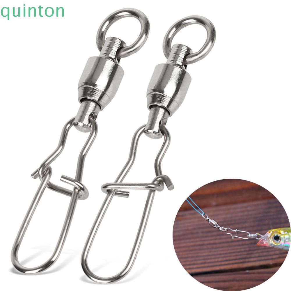 Set 10 Khớp Xoay Bằng Thép Chịu Lực Cao Dùng Trong Câu Cá