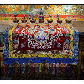 Khăn pháp trải bàn Tây Tạng - Pháp Khí Mật Tông - Phật giáo Tây Tạng