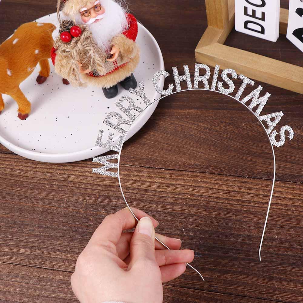 Phụ Kiện Bằng Hợp Kim Chất Lượng Dành Cho Bé|Băng Đô Cài Tóc Hóa Trang Năm Mới Bằng Kim Loại Tinh Tế Chất Lượng Cao Cho Nữ