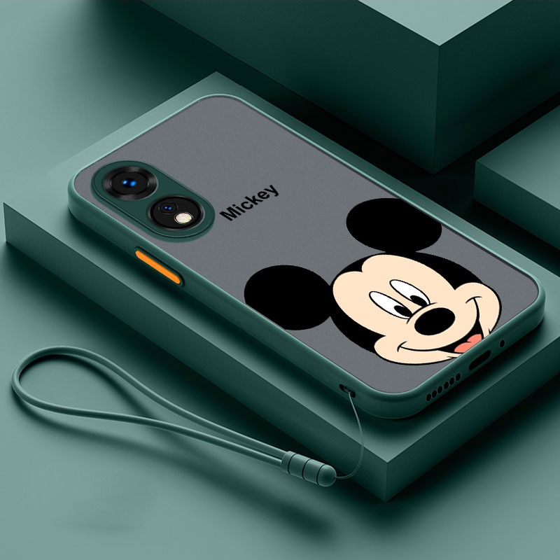 Ốp Điện Thoại TPU + Cao Su Silicone Mềm Họa Tiết Chuột Mickey Cho OPPO Reno 8T 8Z 8 Pro 5G reno8T 5G