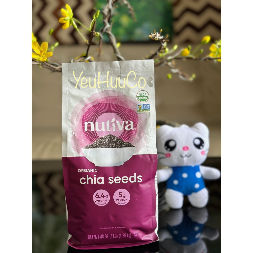 hạt CHIA - Navitas - 1.36kg