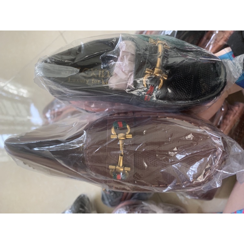 Giày lười nam trẻ em size không chọn mẫu