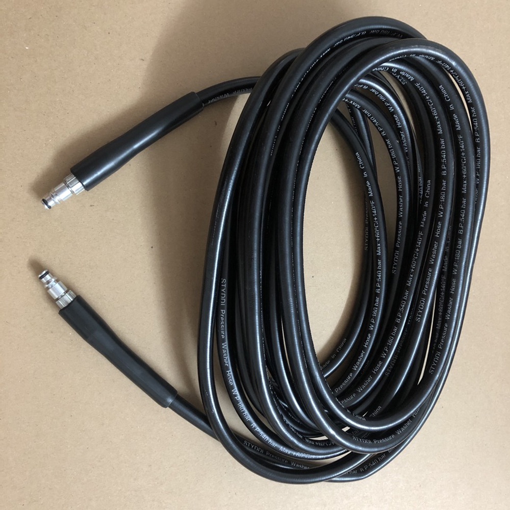 Combo Dây + Sung phun rửa xe 10m áp lực cao cho máy phun xịt rửa xe Bosch series, dây thay thế máy rửa xe chất lượng cao