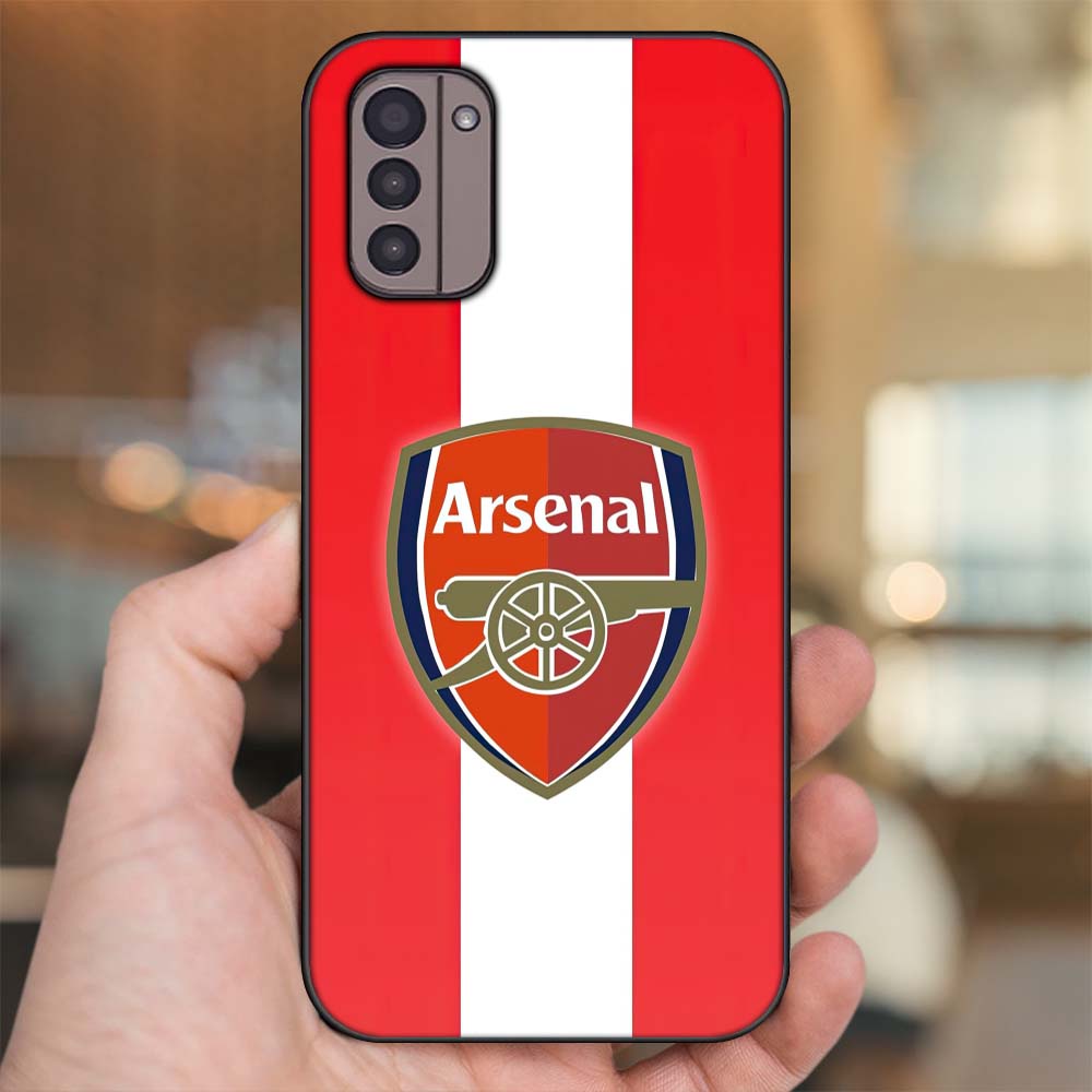 Ốp lưng Nokia G11 viền đen in hình Arsenal FC