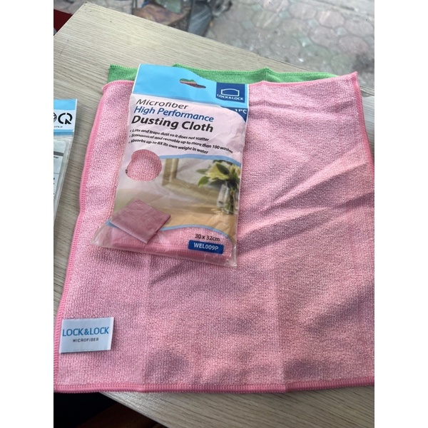 Khăn Lau Chùi Welcron Multipurpose Lock&Lock WEL009P/ WEL010G/ WEL030B - có phân loại màu