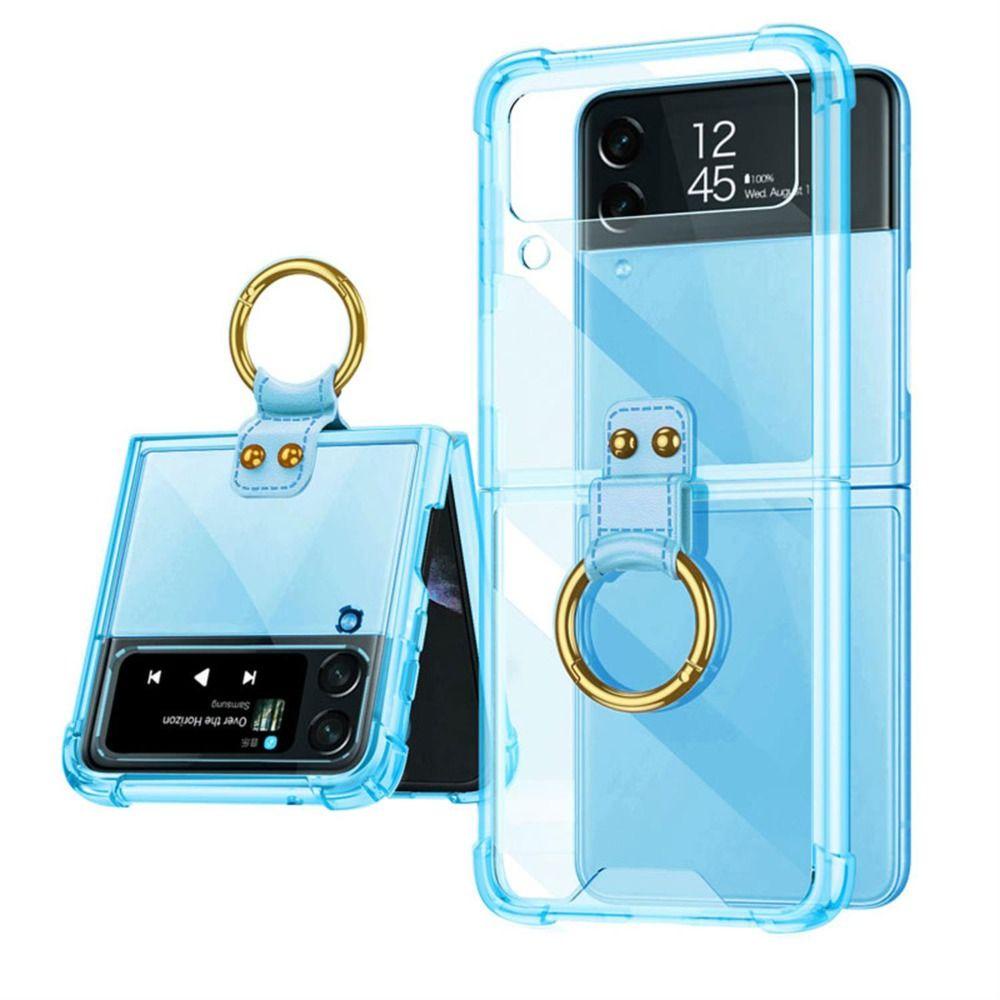 Ốp Điện Thoại PC Cứng Kèm Móc Xỏ Ngón Cho Samsung ZFlip4 Samsung ZFlip4