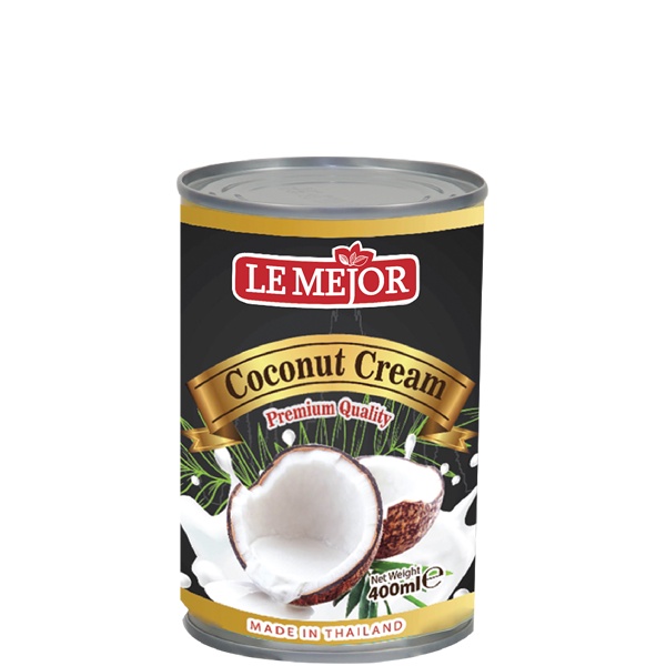 Nước Cốt Dừa Lon Thái Lan Lemejor 400g