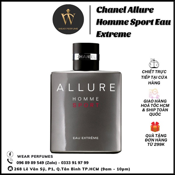 Nước hoa nam Chanel. Allure Homme Sport Eau Extreme EDP