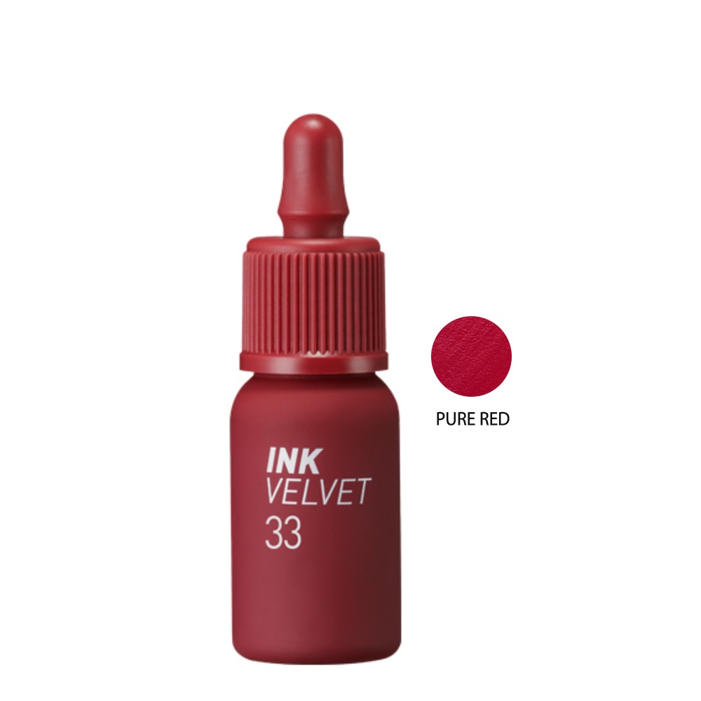 Bộ Son Tint Màu Đỏ Peripera Ink Velvet Set 03 All My Red 4g