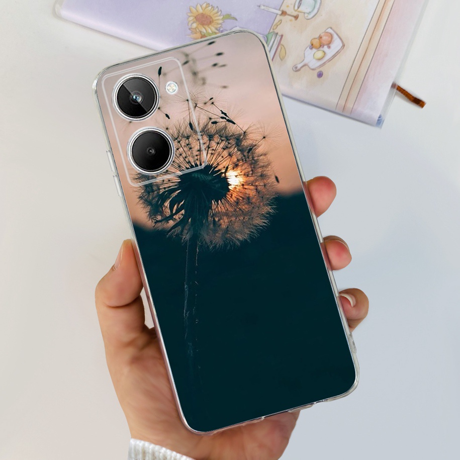 Ốp Điện Thoại TPU Trong Suốt Họa Tiết Hoạt Hình Cho Realme 10 Pro Plus 2022 RMX3687 RMX3686 Realme10 Pro 10Pro +