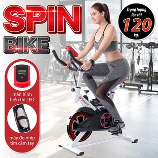 Professionall.gym19 mẫu s-303 white xe đạp tập thể dục thể thao spining bike mới 2023