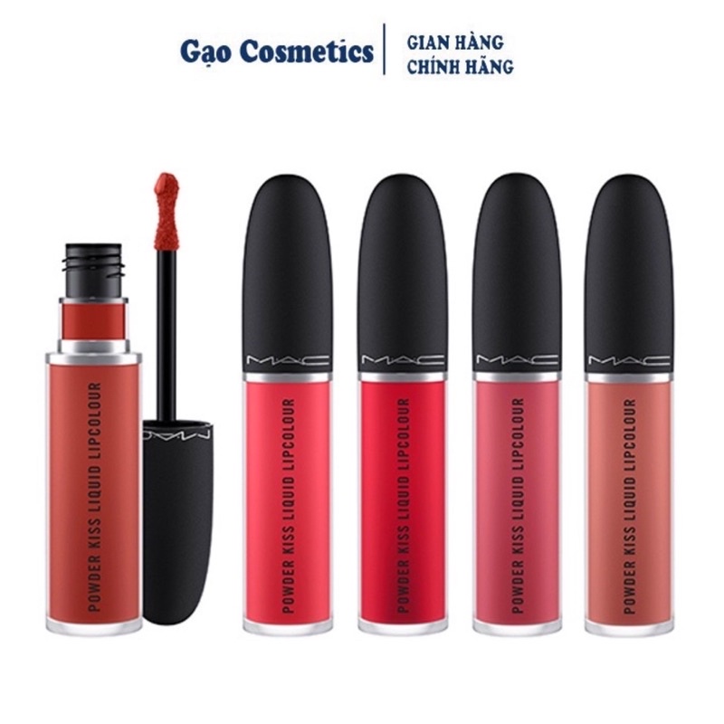 Son kem MAC Powder Kiss Liquid Lipcolour 2020 Full Size 5ml