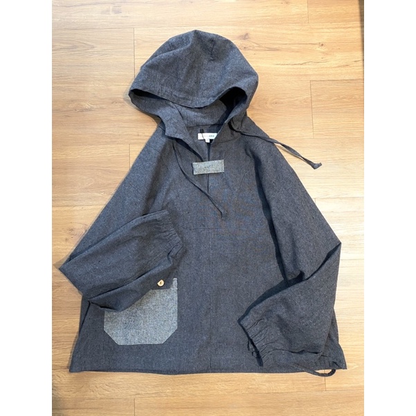 Áo hoodie unisex vải thô cào bông