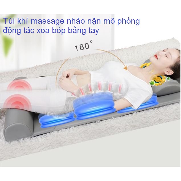 Nệm massage toàn thân, Đệm Massa Xoa Bóp Hồng Ngoại  Beame BMN92