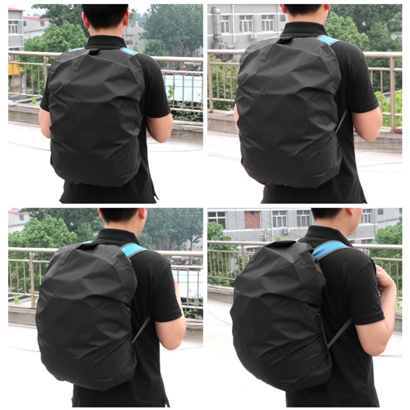 1 Vỏ Bọc Balo Chống Nước Mưa Chống Bụi Có Thể Điều Chỉnh Được 40-50L