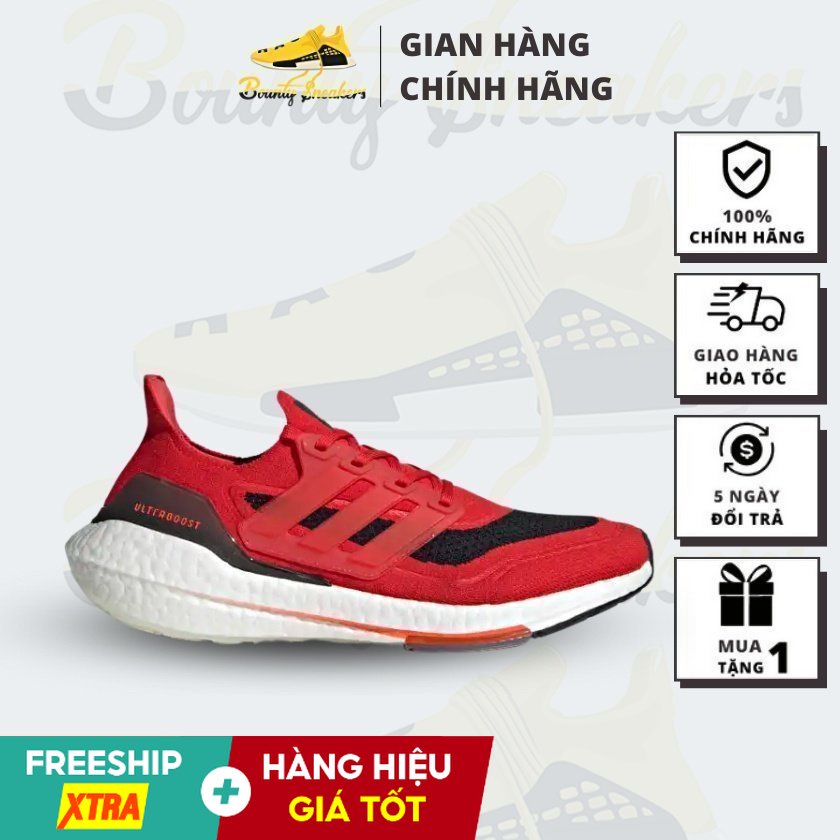 Giày Thể Thao Nam Nữ Ultra Boost 21 "vivid Red" Fy0387 - Hàng Chính Hãng - Bounty Sneakers