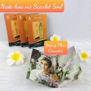 Nước hoa nữ Scarlet Jolie Dion chính hãng thơm lâu – Singapore 5ml