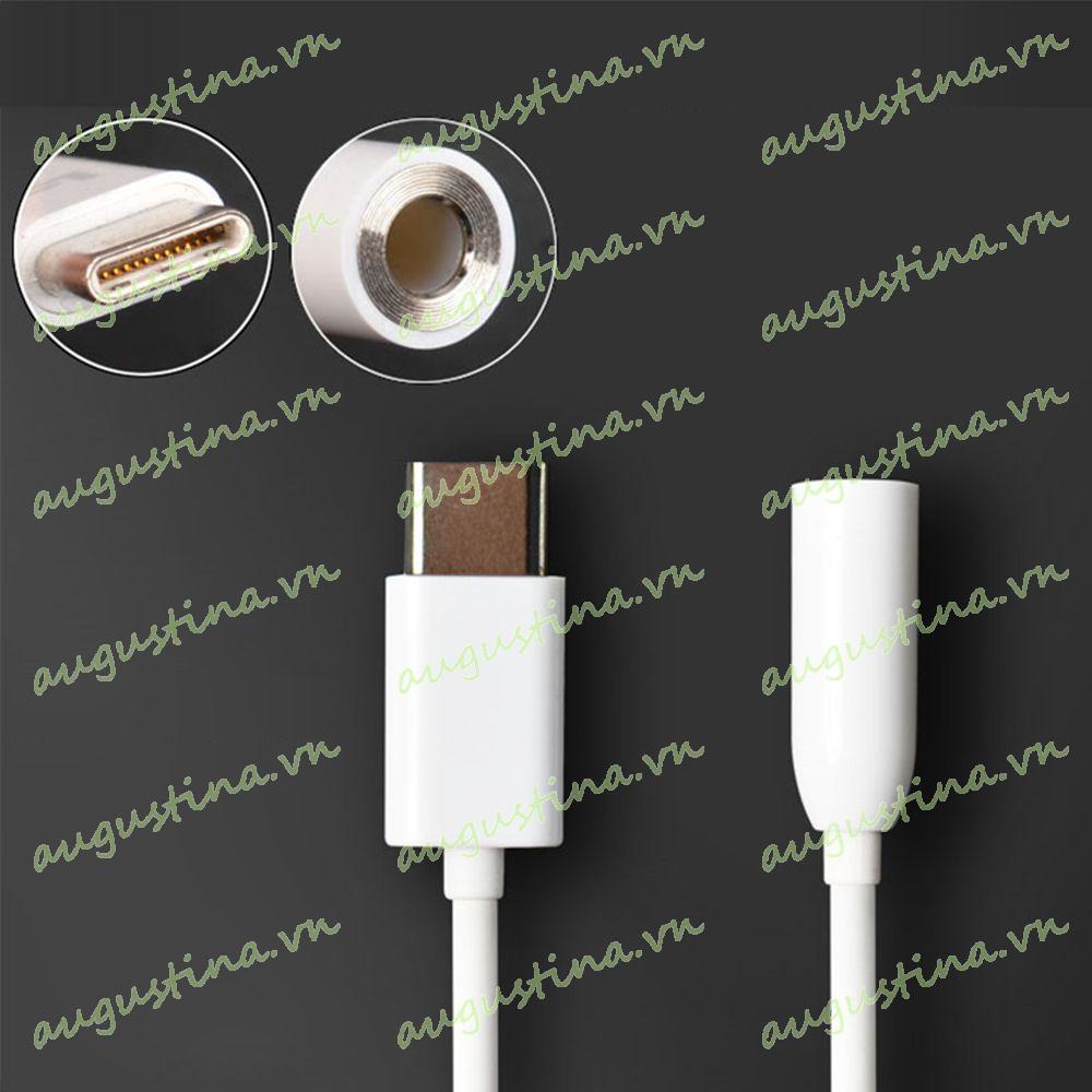 1 Dây Cáp Chuyển Đổi Cổng Type-C Sang 3.5mm Cho Xiaomi 6 Mi6 Letv 2 Pro 2 Max2 Type C Male Sang 3.5 Aux