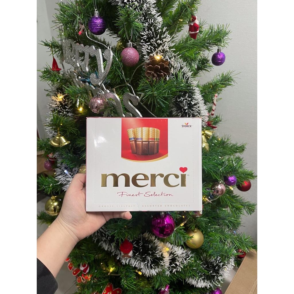 Hộp Socola Merci Finest 250gr hàng Đức