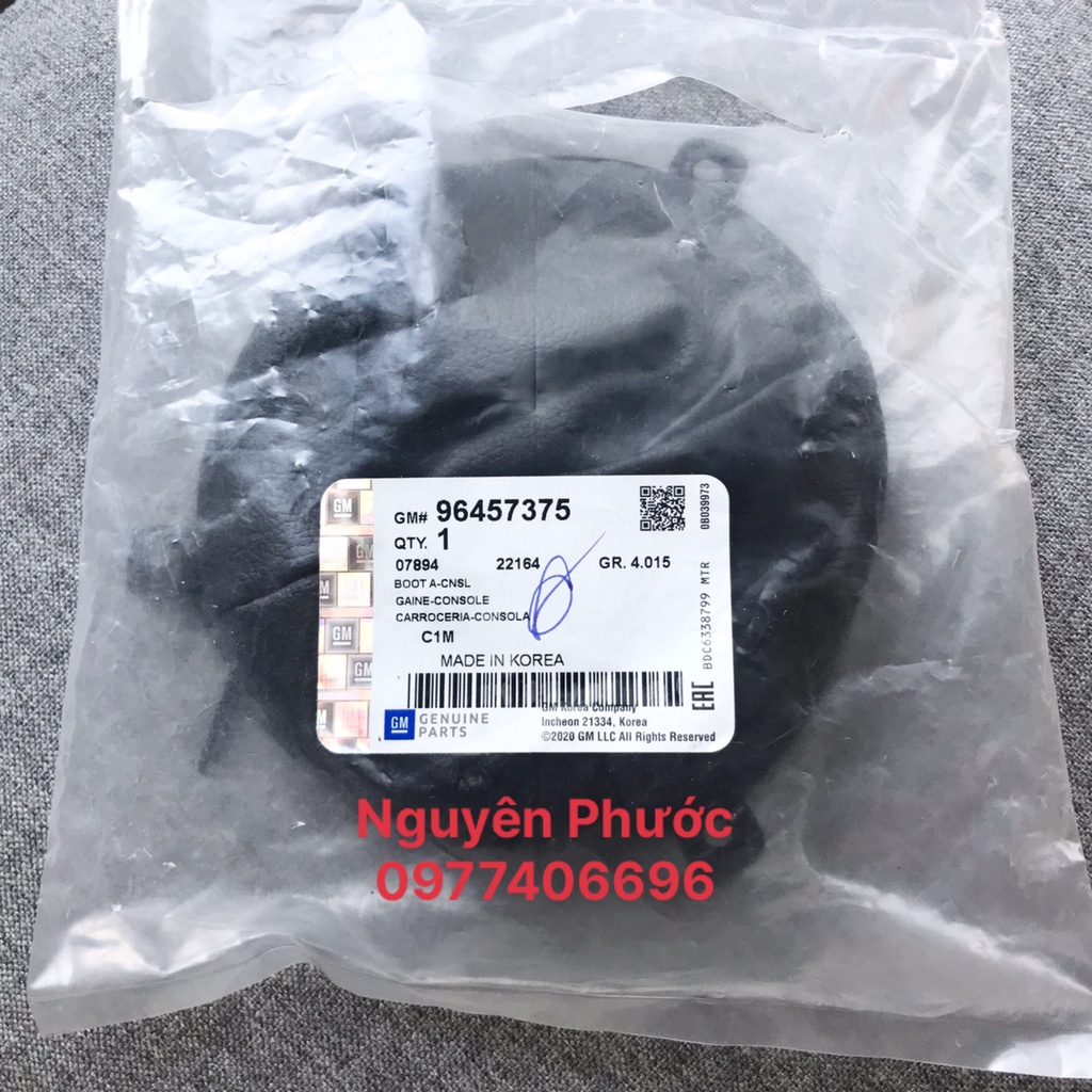 Bao da che bụi cần số xịn chính hãng GM  SPARK M200  - 96457375